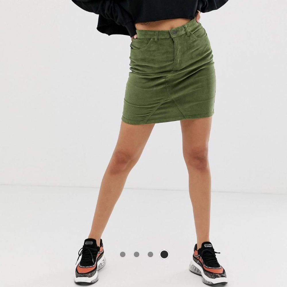 Corduroy Mini Skirt
